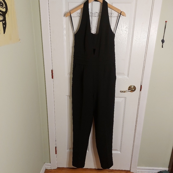 Dynamite Halter Jumpsuit Blacl US S - Picture 1 of 6